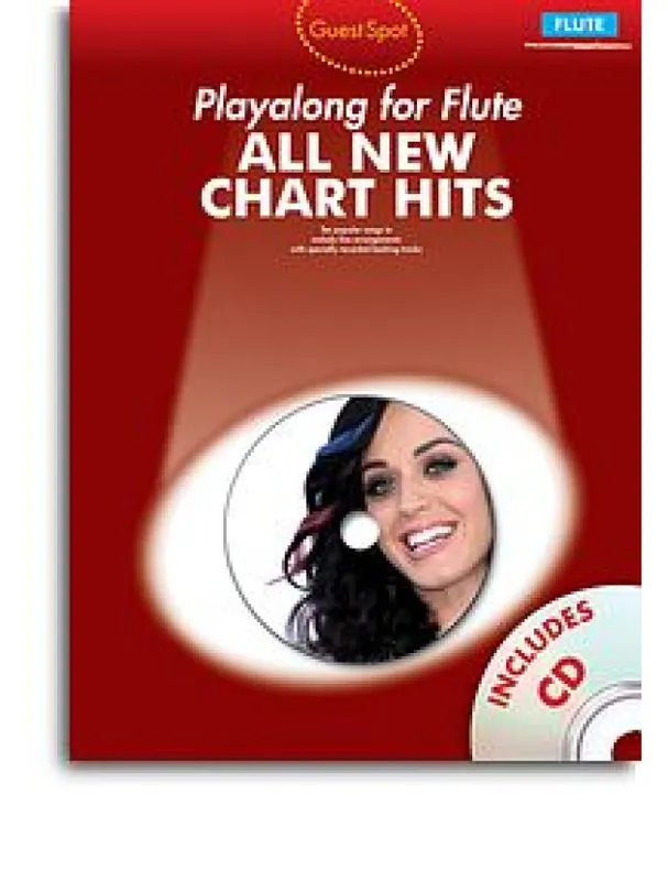 Nejprodávanější Guest Spot All New Chart Hits (noty, příčná flétna) (+audio)