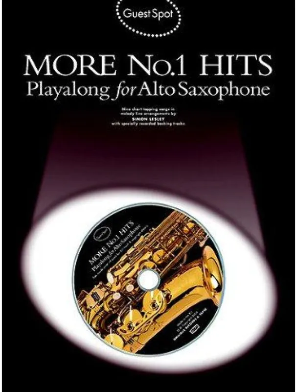 Guest Spot More No.1 Hits Playalong For Alto Saxophone (noty, altsaxofon) (+audio) Super Cena