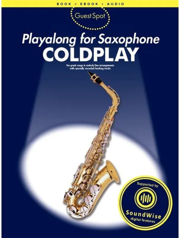 Časově Omezené Guest Spot Playalong For Saxophone - Coldplay (noty na altsaxofon) (+audio)