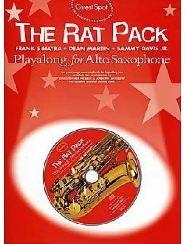 Guest Spot Rat Pack Playalong For Alto Saxophone (noty, altsaxofon) (+audio) Cenový Hit