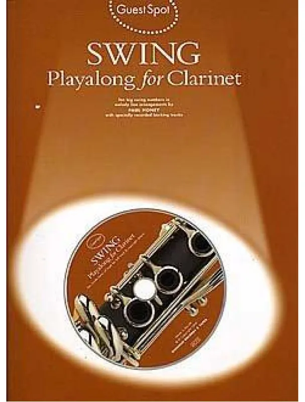Novinka Guest Spot Swing Playalong For Clarinet (noty, klarinet) (+audio)