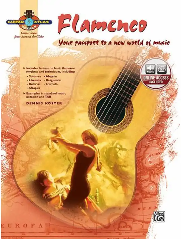 Speciální Cena Guitar Atlas Flamenco (noty, tabulatury na kytaru) (+audio)