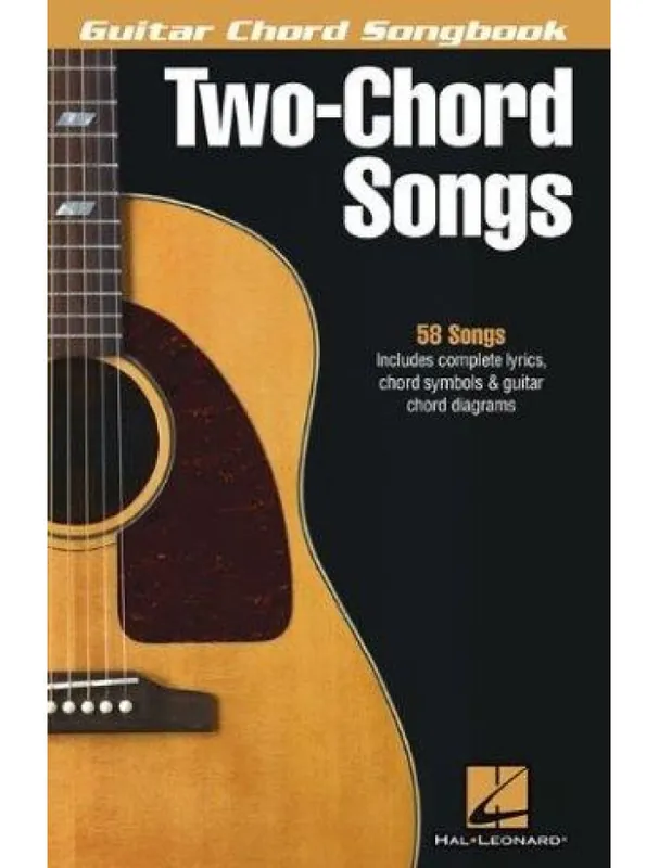 Guitar Chord Songbook Two-Chord Songs (akordy na kytaru, texty písní) Kup Teď