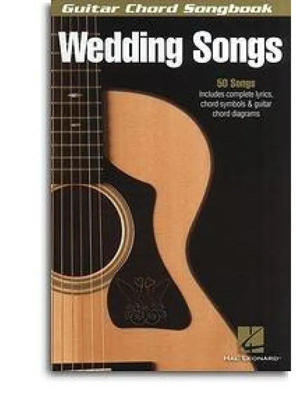 Aktuální Guitar Chord Songbook Wedding Songs (texty & akordy)