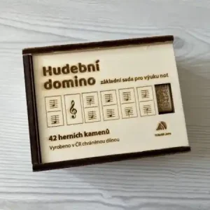 Dokud Zásoby Vydrží Hudební domino pro výuku not