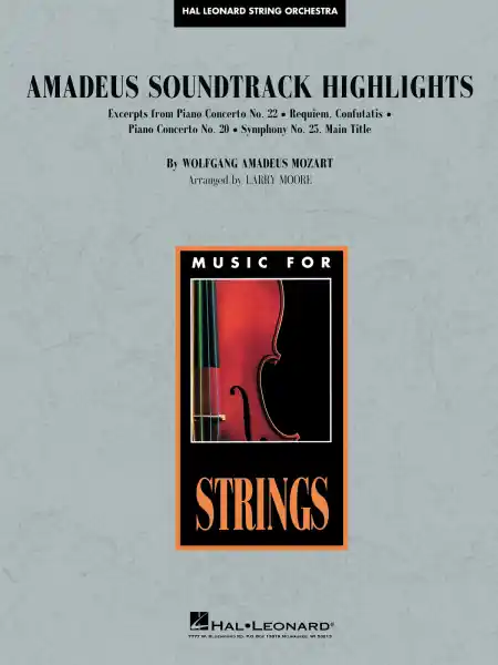 Amadeus Soundtrack Highlights - To nejlepší z filmu Amadeus pro smyčcový orchestr Cenově Výhodný