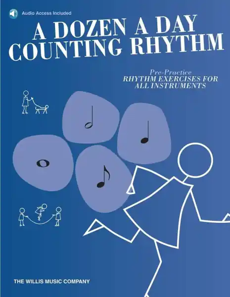A Dozen a Day Counting Rhythm - Předcvičná rytmická cvičení pro všechny nástroje Omezená Nabídka