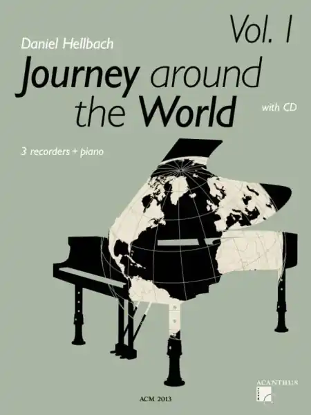 Journey Around The World - Vol. 1 - pro tři flétny a klavír Cenově Výhodný