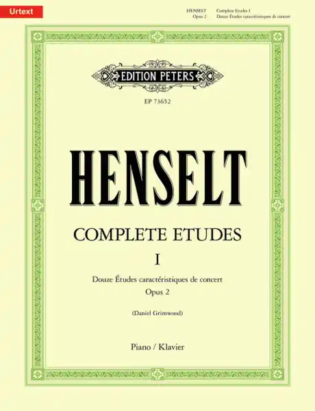 Complete Etudes I - etudy pro klavír Časově Omezené