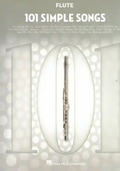 101 Simple Songs - 101 jednoduchých písní pro příčnou flétnu Omezená Nabídka