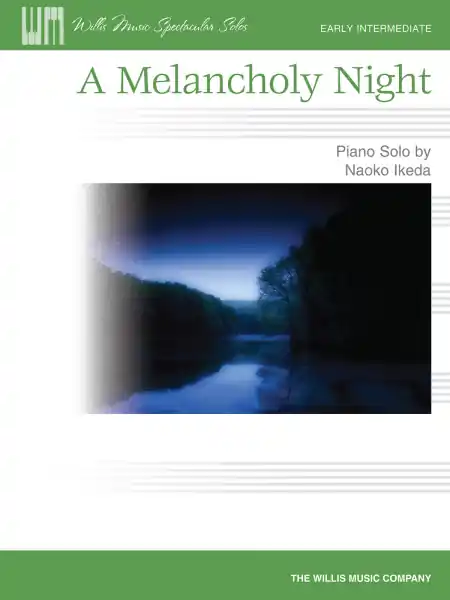 Nakupujte Hned A Melancholy Night - skladba pro hráče na klavír