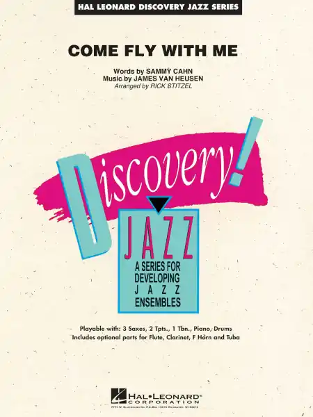 Vrácení Zdarma Come Fly with Me - pro Jazzový orchestr