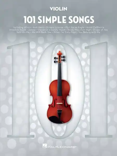 101 Simple Songs - 101 jednoduchých písní pro housle Sezónní Sleva