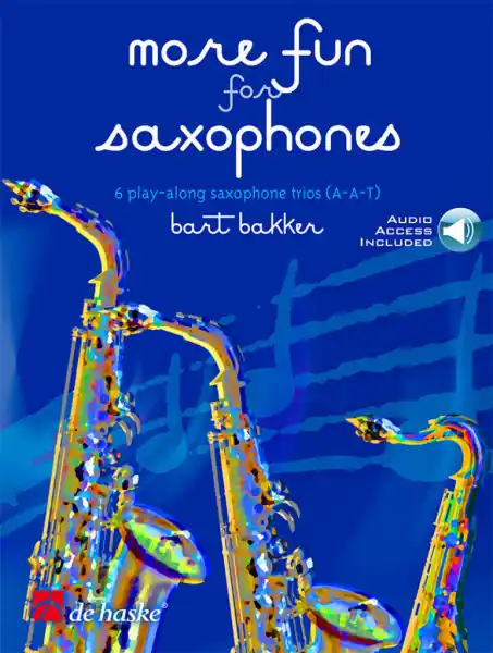 More Fun for Saxophones - 6 saxofonových trií pro hraní společně (A-A-T) Sezónní Sleva