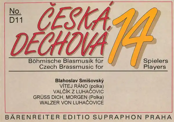 Vítej ráno a Valčík z Luhačovic pro dechový orchestr Výhodná Nabídka