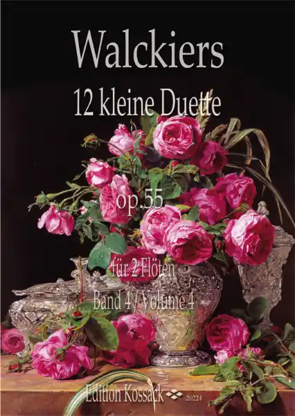 Rychlé Dodání Walckiers Band 4 - 12 malých duet op. 55 pro 2 příčné flétny