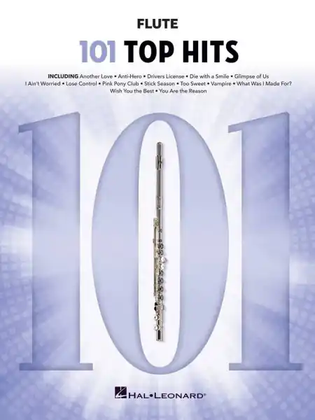 Autentický 101 Top Hits for Flute - 101 ikonických písní pro hráče na příčnou flétnu
