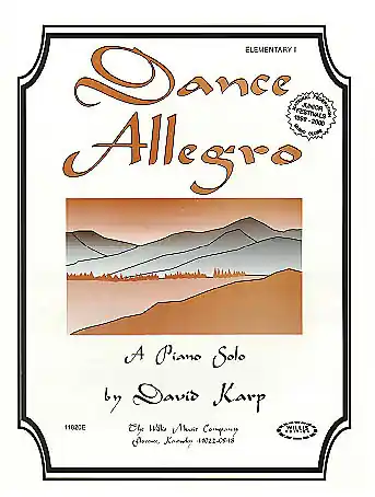 Dance Allegro - skladba pro klavír Nejprodávanější