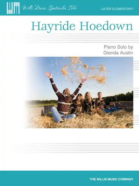 Autentický Hayride Hoedown - skladba pro klavír