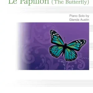 Le Papillon (The Butterfly) - klavírní skladba pro pokročilé Vysoce Kvalitní