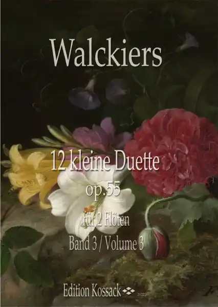 Jen Po Omezenou Doba Walckiers Band 3 - 12 malých duet op. 55 pro 2 příčné flétny