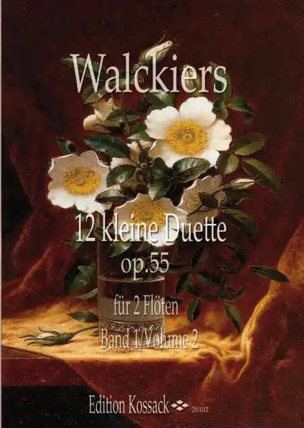 Finální Výprodej Walckiers Band 2 - 12 malých duet op. 55 pro 2 příčné flétny
