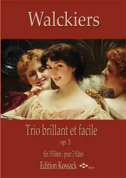 Bezpečná Platba Trio brillant et facile op.3 - pro 3 příčné flétny