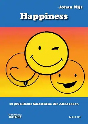 Happiness - 10 veselých skladeb pro akordeon Dokud Zásoby Vydrží