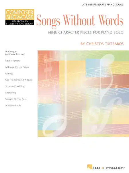 Christos Tsitsaros - Songs Without Words - známé skladby na klavír Must-Have