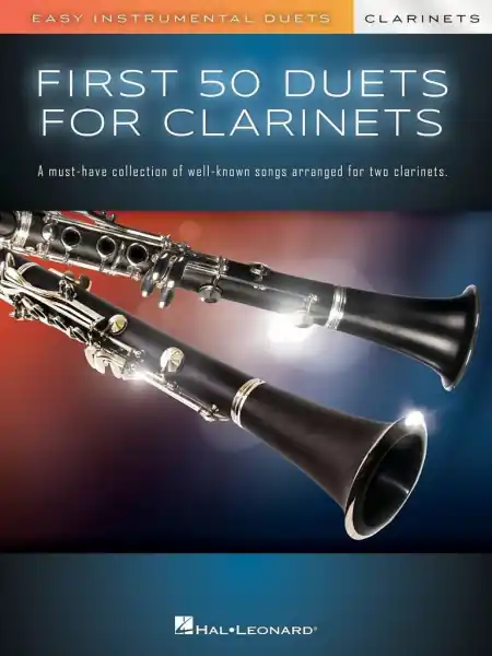 Kup Teď First 50 Duets for Two Clarinets - 50 jednoduchých duet pro dva klarinety