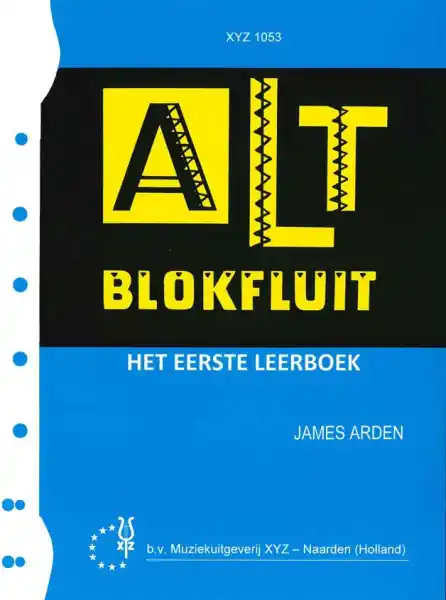 Časově Omezené Altblokfluit 1 - noty pro altovou flétnu