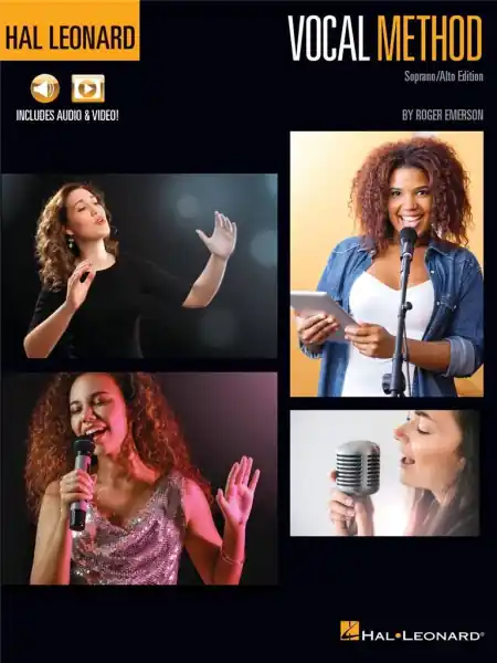 Hal Leonard Vocal Method - učebnice zpěvu pro hlasy soprán nebo alt Levný
