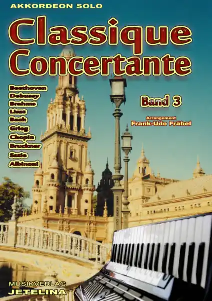 Nejlepší Volba Classique Concertante Band 3 - 10 skladeb pro akordeon