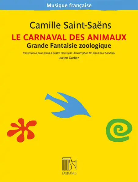 Le Carnaval des animaux - Karneval zvířat pro čtyřruční klavír Top Prodej