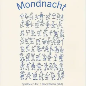 Mondnacht - Lehké skladby pro trio zobcových fléten (SAT) Značkový