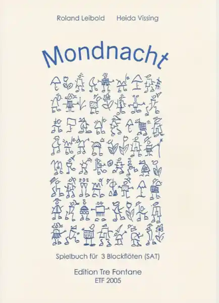 Mondnacht - Lehké skladby pro trio zobcových fléten (SAT) Značkový