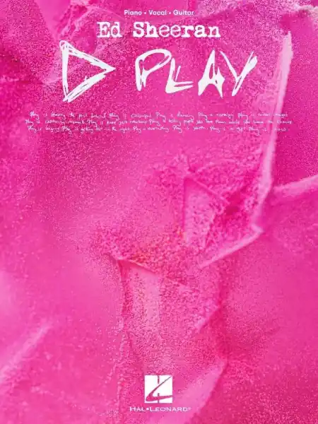 Odeslání Ihned Ed Sheeran - Play - 13 písní pro zpěv, klavír s akordy pro kytaru