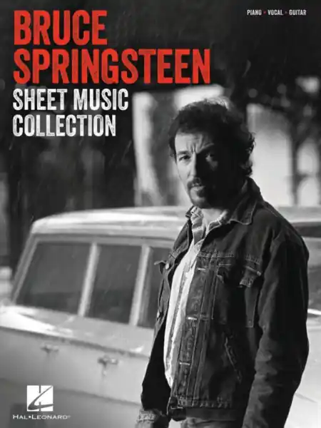 Nejlepší Volba Bruce Springsteen Sheet Music Collection - písně pro zpěv, klavír s akordy pro kytaru