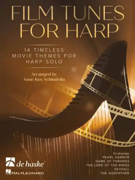 Film Tunes for Harp - 14 nadčasových filmových témat pro sólovou harfu Finální Výprodej
