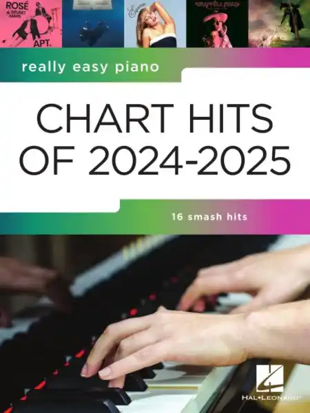 Rychlé Dodání Really Easy Piano Chart Hits of 2024-2025 - 16 největších hitů pro klavír