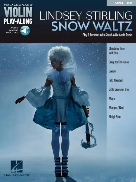Lindsey Stirling - Snow Waltz - Violin Play-Along Volume 82 - 8 vánočních melodií pro housle Akční Cena