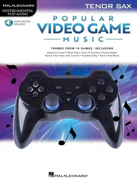Expresní Doručení Popular Video Game Music - 14 melodií pro tenor saxofon