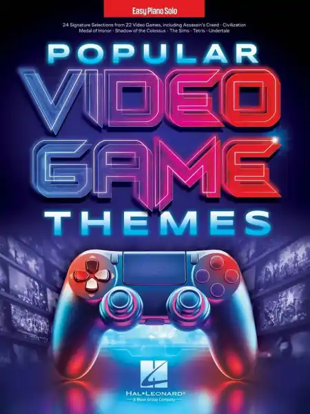 Popular Video Game Themes for Easy Piano - 24 melodií pro začátečníky Bezpečná Platba