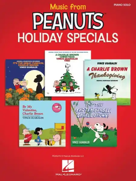 Music from Peanuts(TM) Holiday Specials - 20 písní pro klavír Jen Po Omezenou Doba