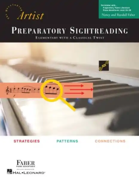 Preparatory Piano Sightreading - Vyvíjející se umělci originálních klávesových klasik Vrácení Zdarma