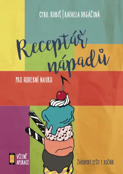 Zlevněný Receptář nápadů – žákovský sešit pro 1. ročník ZUŠ