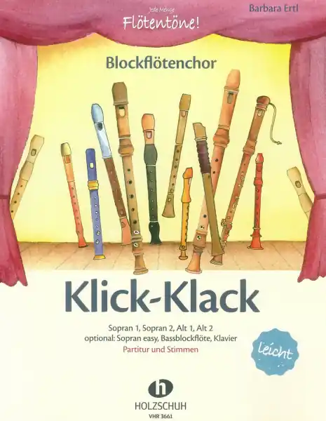 Klick-Klack - pro soubor zobcových fléten a klavír Nejlepší Volba