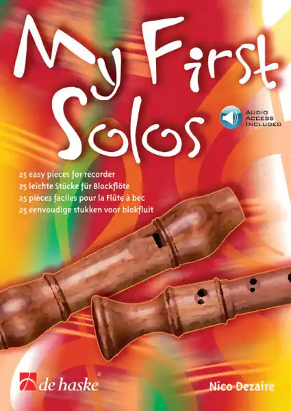 Ihned K Objednání My First Solos - 25 jednoduchých písní pro zobcovou flétnu