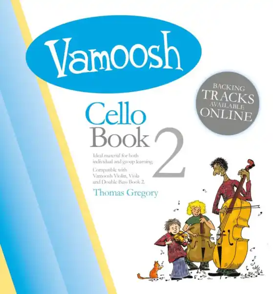 Autentický Vamoosh Cello Book 2 - škola hry na violoncello