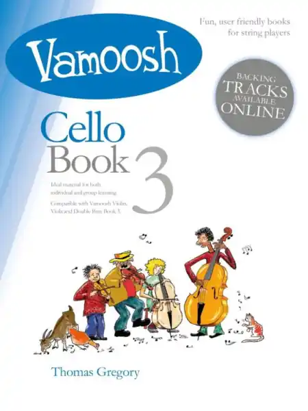 Vamoosh Cello Book 3 - škola hry na violoncello Koupit Online